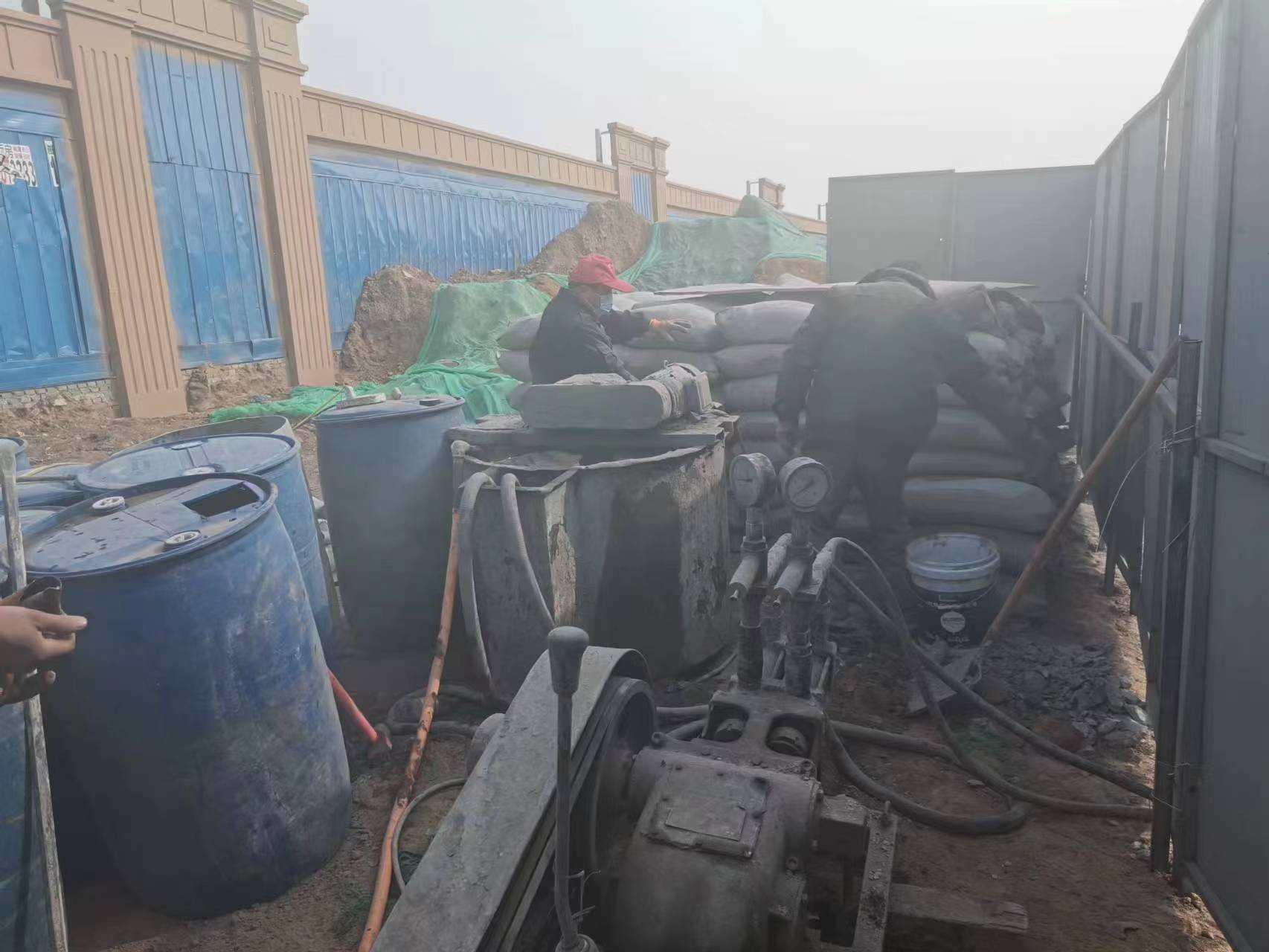 金坛地基沉降注浆加固